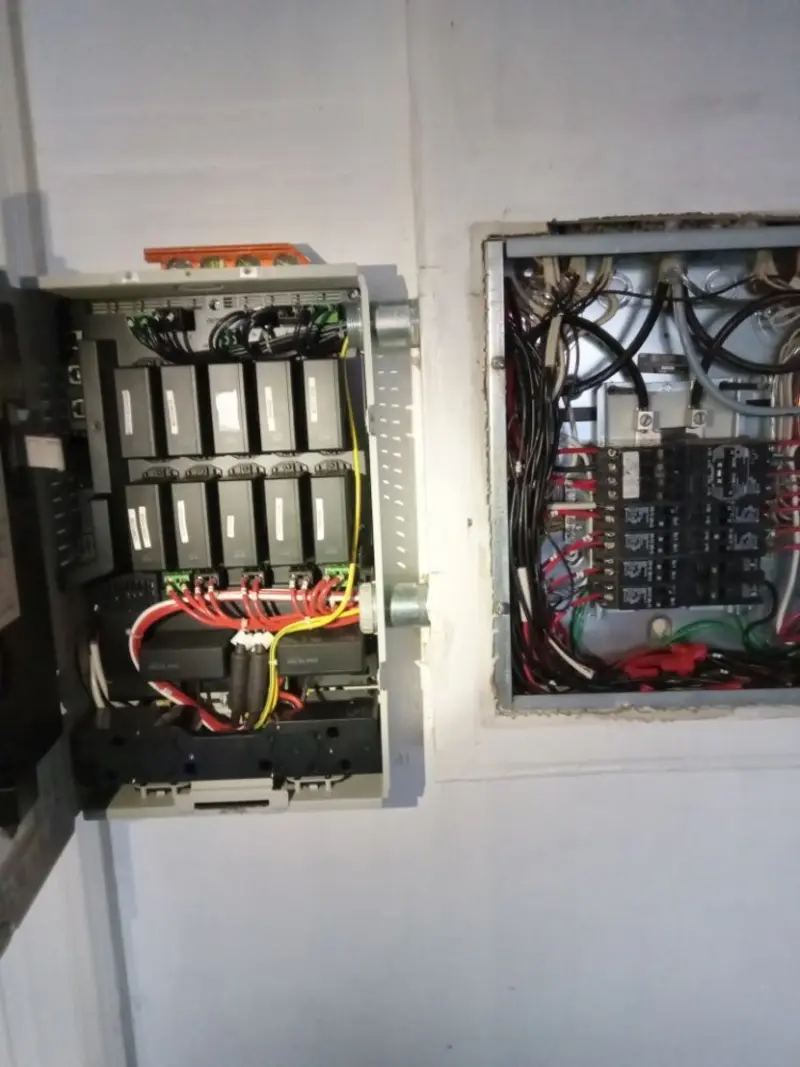 Electrical panel upgrade completed for Commercial Electrician Services in Stratford